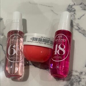 Sol de Janeiro Bom Dia Bright Trio - Pink and Red